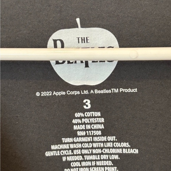Torrid The Beatles Black- Dark Gray Logo Tee - Picture 2 of 2